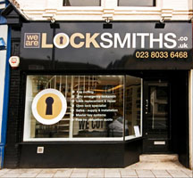 We Are Locksmiths - Southampton Shop